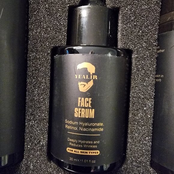 YEALIR Men's skin Care Set Boxed Gift 5 Piece Set - Picture 8 of 12